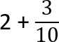 2+3/10